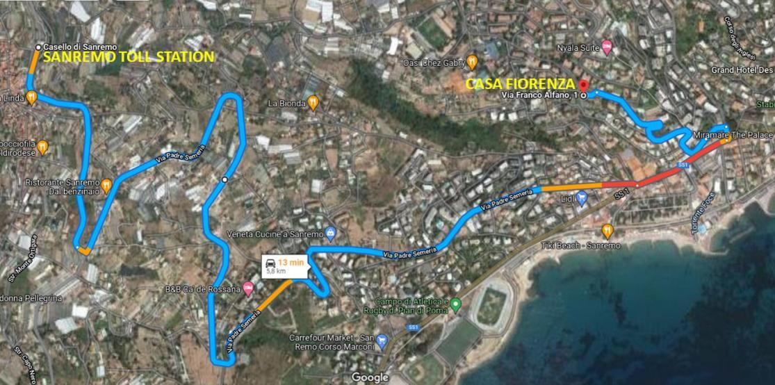 Casa Fiorenza Parcheggio Privato Sanremo Eksteriør bilde