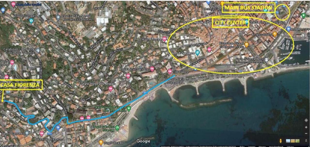 Casa Fiorenza Parcheggio Privato Sanremo Eksteriør bilde